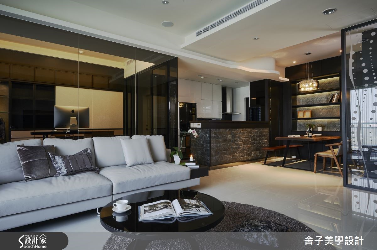 不可思议的迷人感！简约黑调的时尚居家